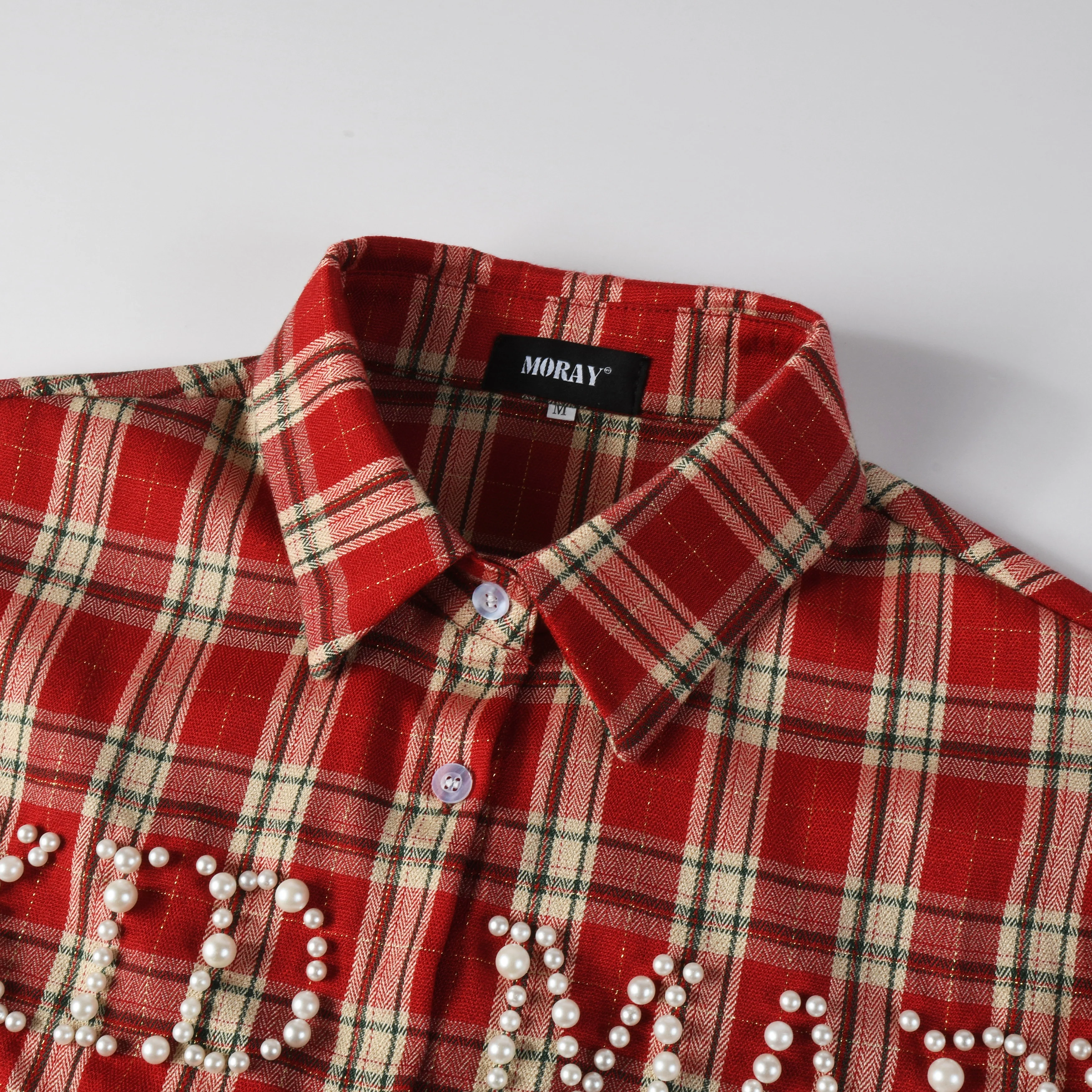 BKID ’56 Studded Flannel Shirt - Image 5