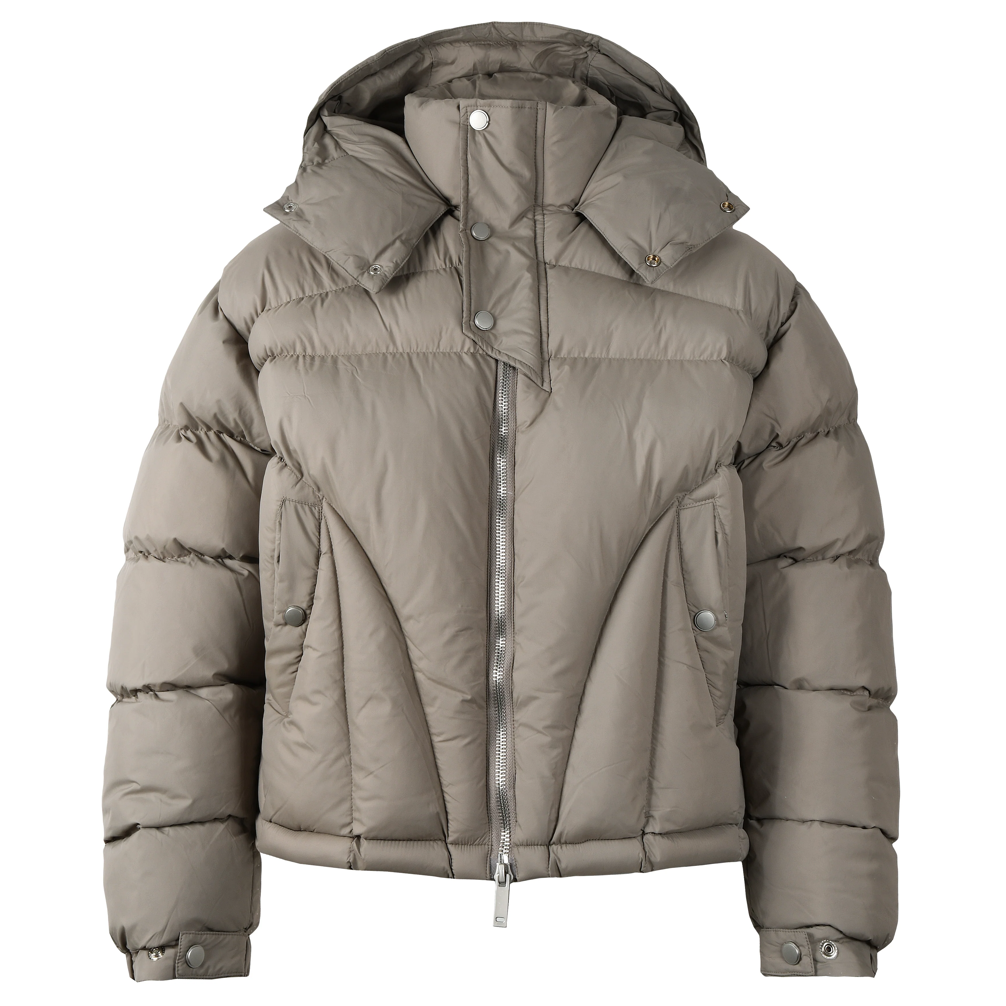 CROPPED PUFFER BLACK - Image 10