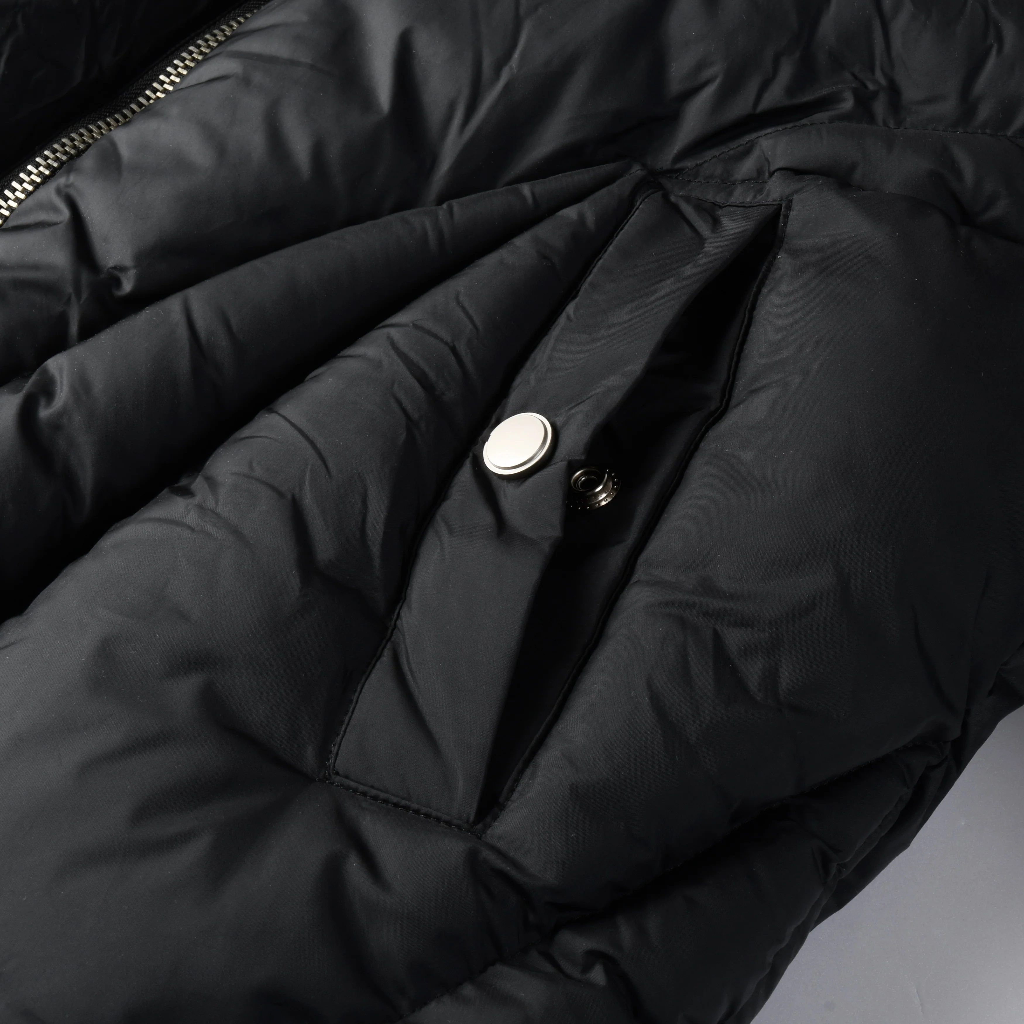 CROPPED PUFFER BLACK - Image 5