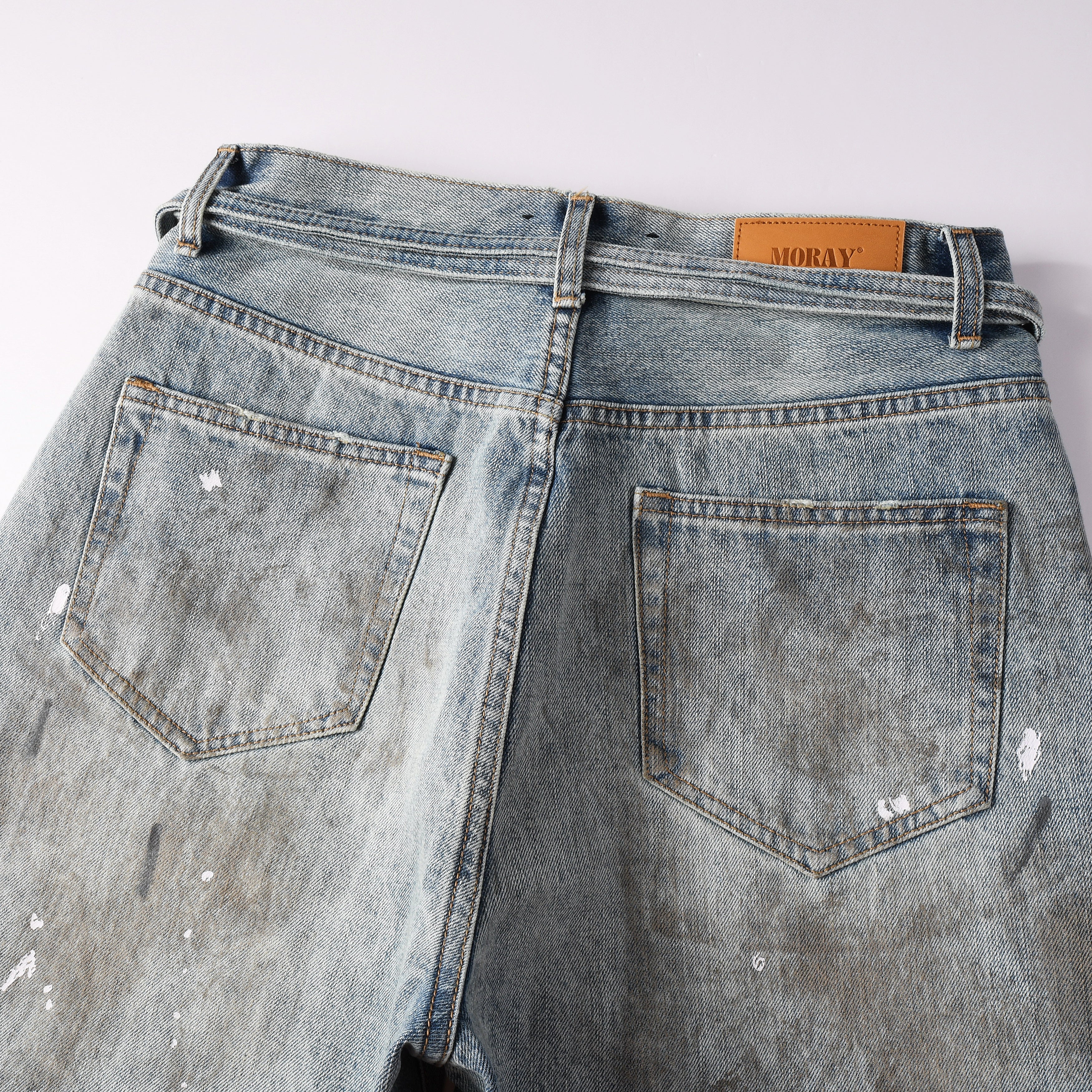 Grunge Paint Shorts - Image 5