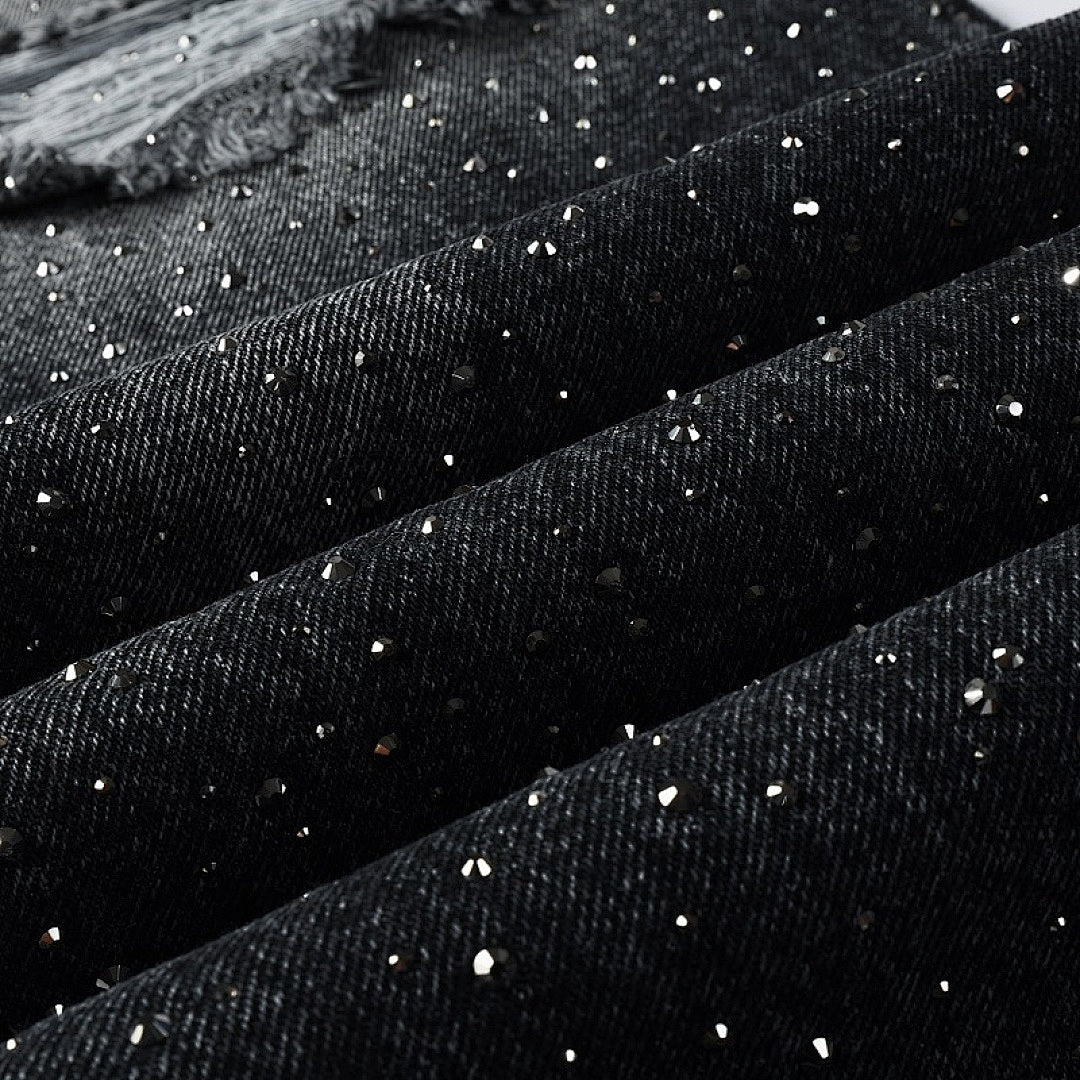 Noir Crystal Denim - Image 4