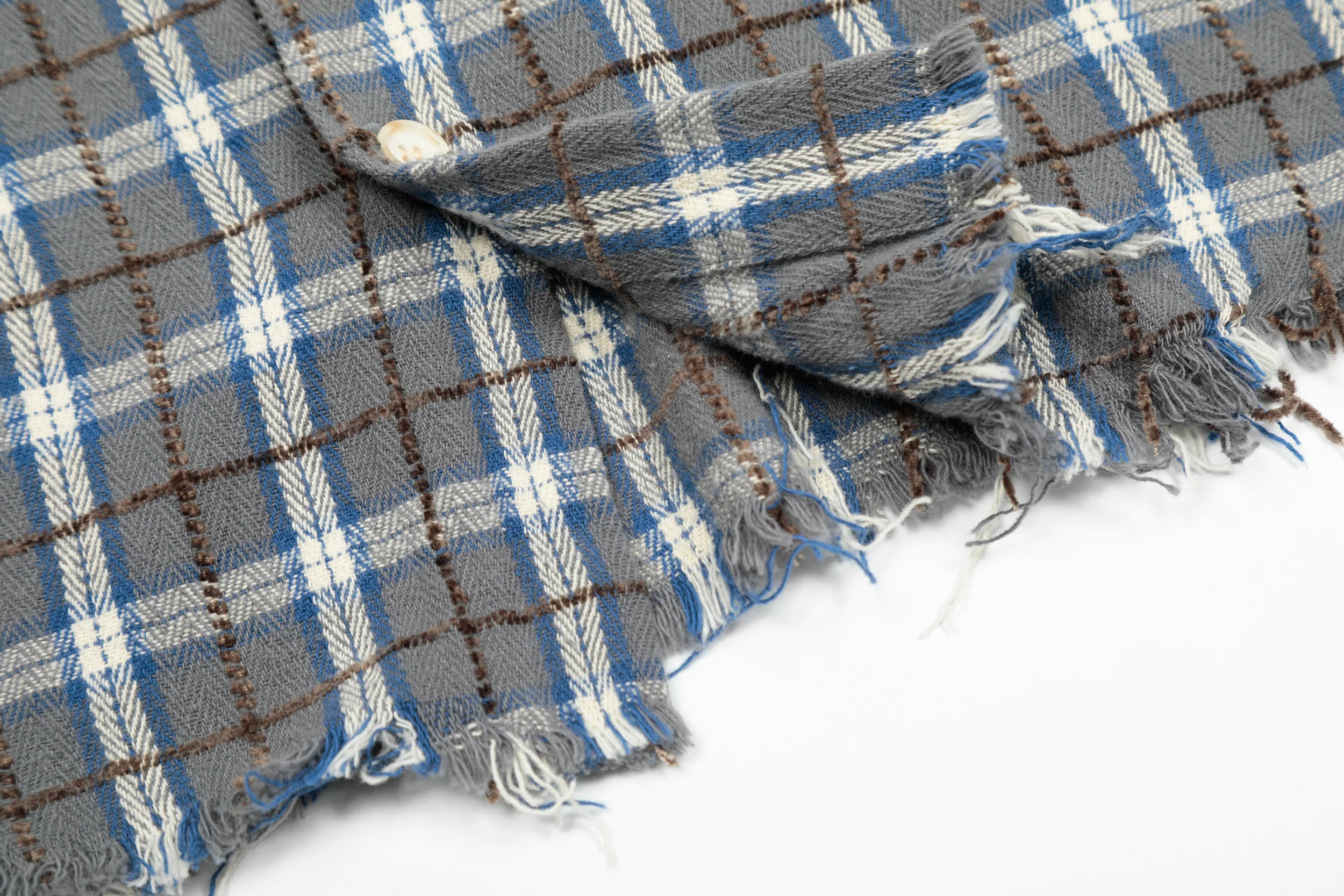 FRAYED PLAID SHIRT - Image 5